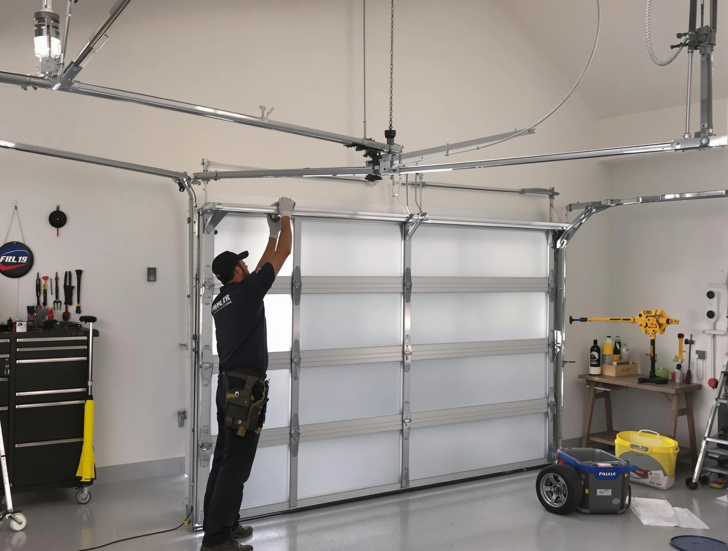 Centennial Garage Door Repair certified team performing precision garage door installation in Centennial