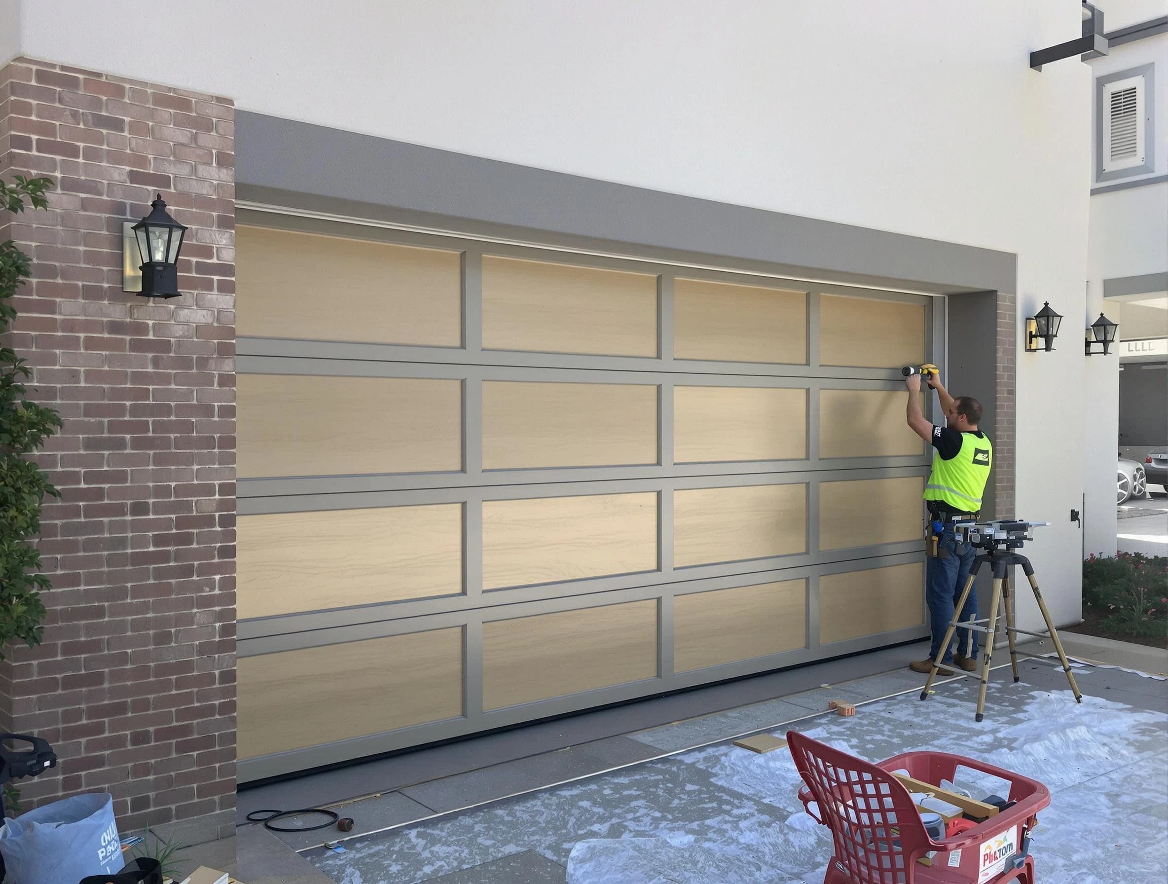 Garage door replacement service by Centennial Garage Door Repair in Centennial
